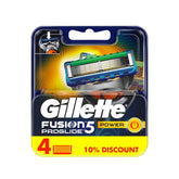 Gillette Fusion Cart Proglide Power 4s